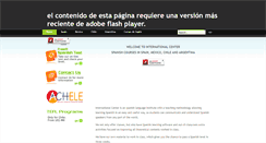 Desktop Screenshot of internationalcenter.com