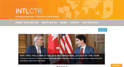 Desktop Screenshot of internationalcenter.org